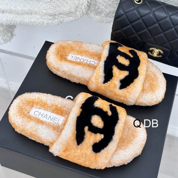 Chanel 毛拖 TS