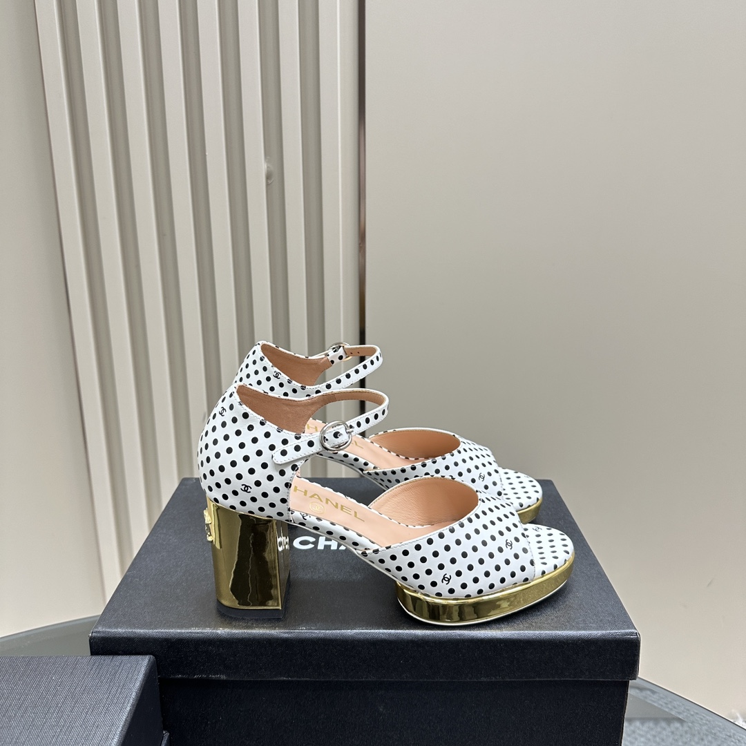 Chanel sz35-42 7.5cm h0806