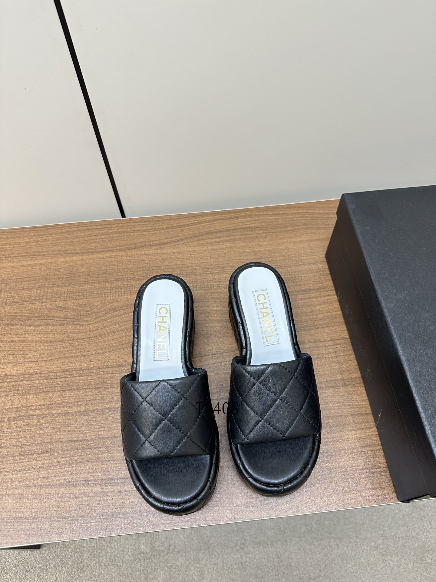 Chanel sz35-41 6.5cm h0813