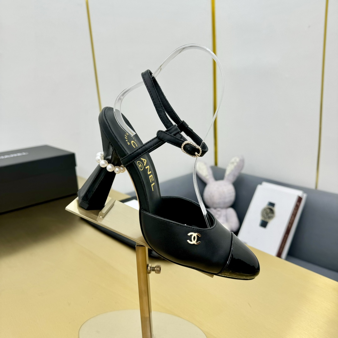 Chanel sz35-40 9.5cm h1004