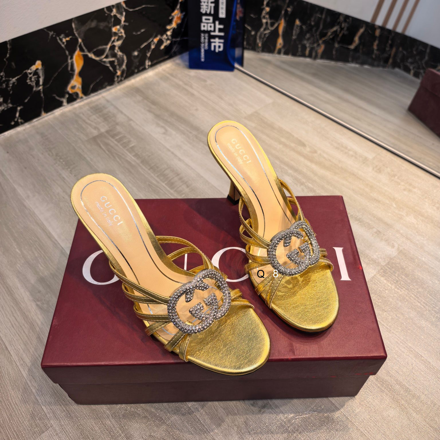 Gucci sz35-40 8.5CM F0314