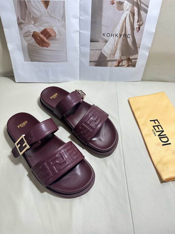 2026 Fendi Male Female Slippers 0802