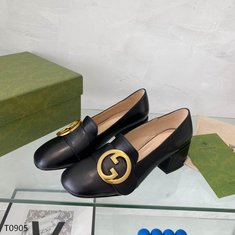 Gucci 女中跟鞋 0628