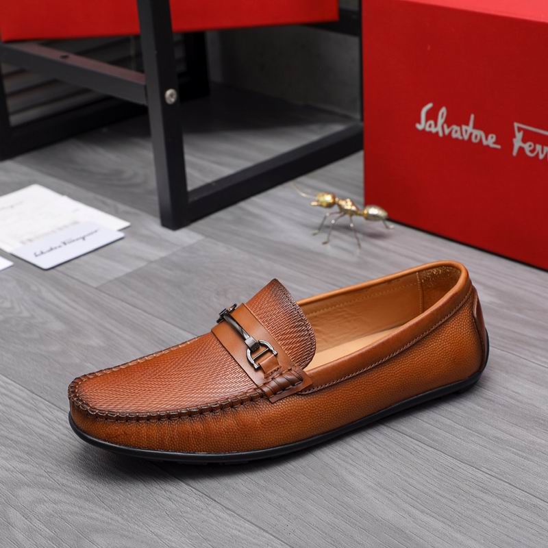 2026 Ferragamo 男豆豆鞋 0122