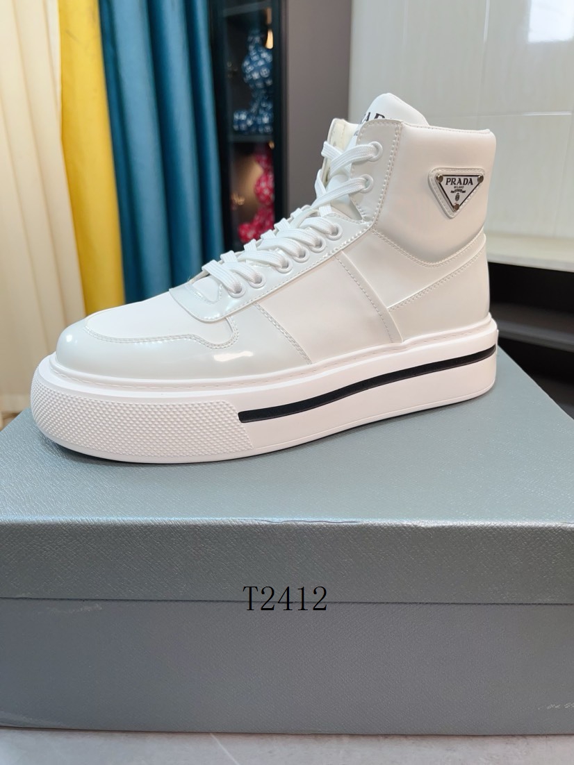 Prada 男高帮鞋 0323