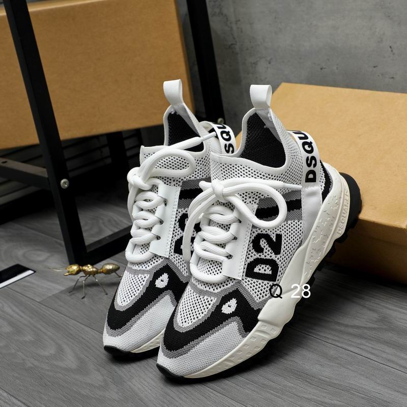 DSQ 男低帮 运动鞋 Ts
