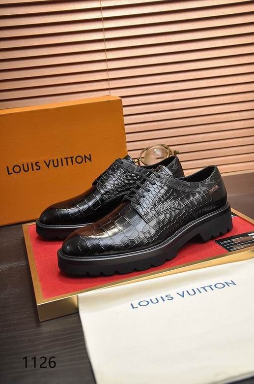 LV 男皮鞋 0726