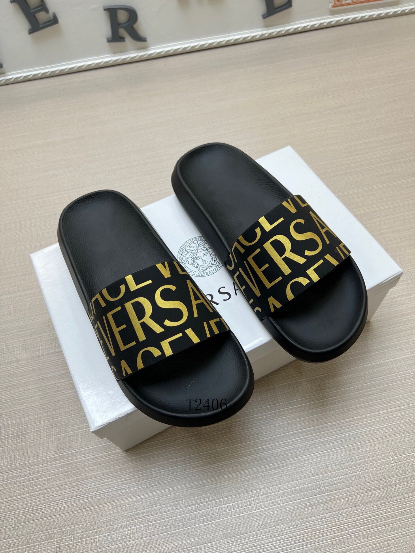 Versace 男拖鞋 0319